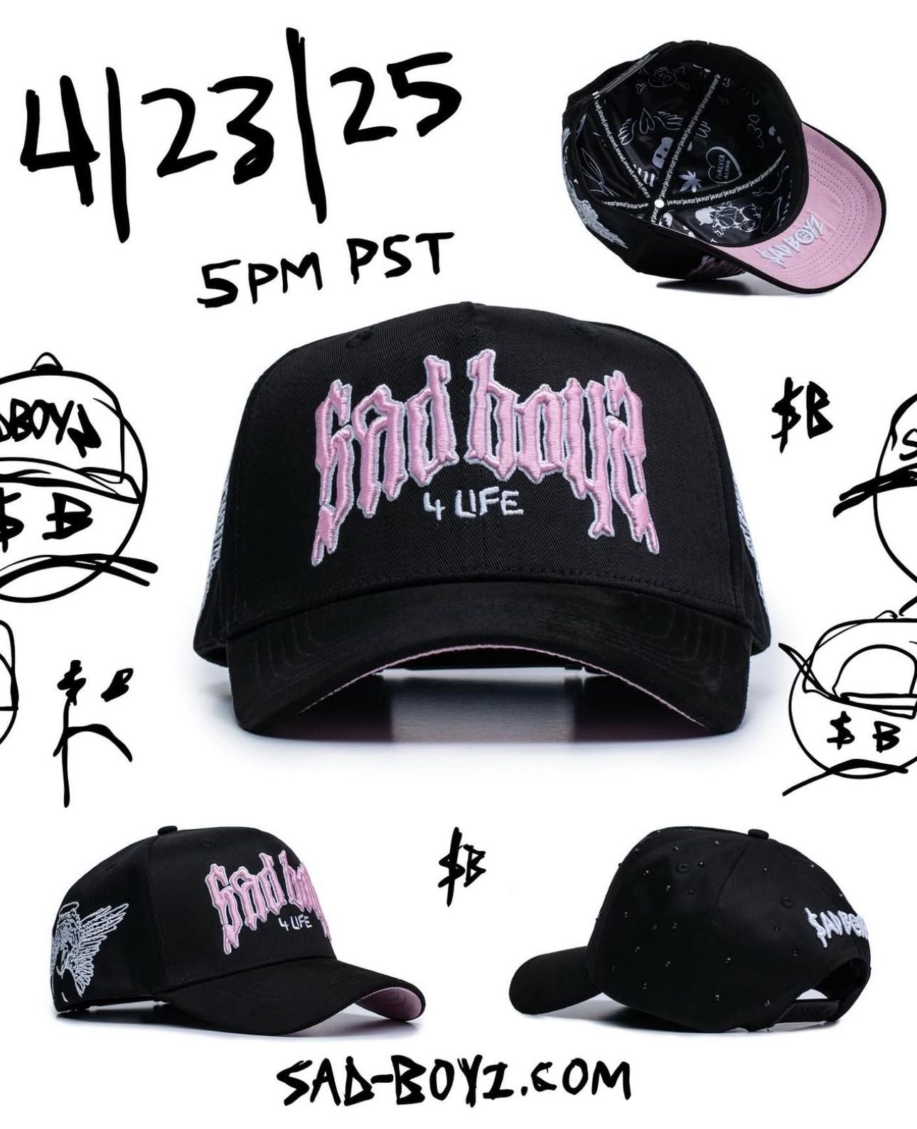 Gorras Sad Boyz