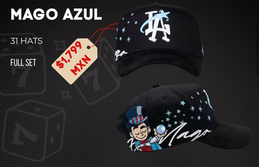31 HATS MAGO AZUL S1MTY