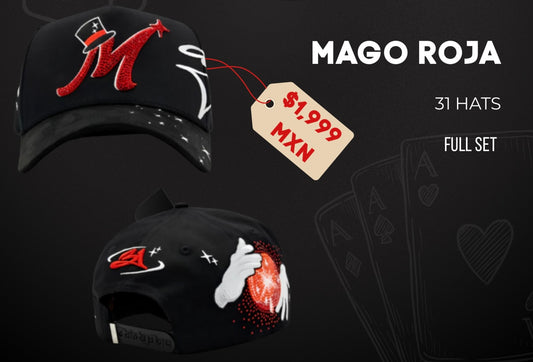 31 HATS MAGO ROJA s1MTY