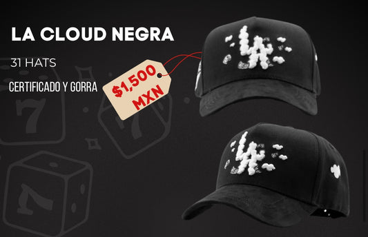 31 HATS LA CLOUD NEGRA S1MTY